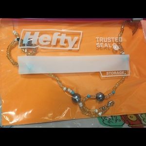 Necklace and earrings